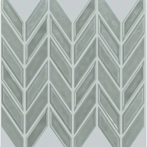Light Grey Chevron - ceramic tile
